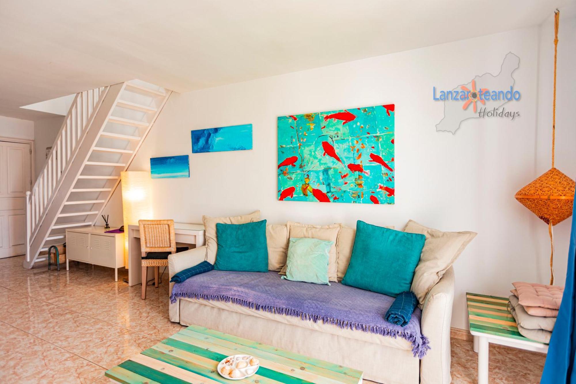 Vivienda Vacacional Sunny - Duplex Apartment 2Beds 2 Baths Коста-Тегісе Екстер'єр фото